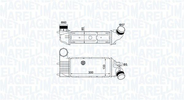 351319205250 Magneti Marelli Chłodnica intercoolera